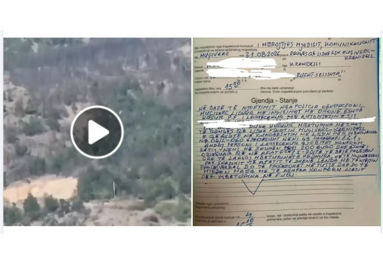 Inspektorati Komunal në bashkëpunim me Policinë identifikon dhe gjobit personin që hodhi mbeturina