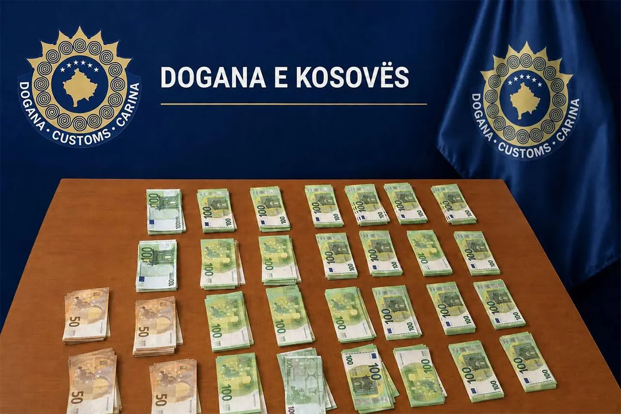 Dogana zbulon 30 mijë euro të padeklaruara në Vërmicë