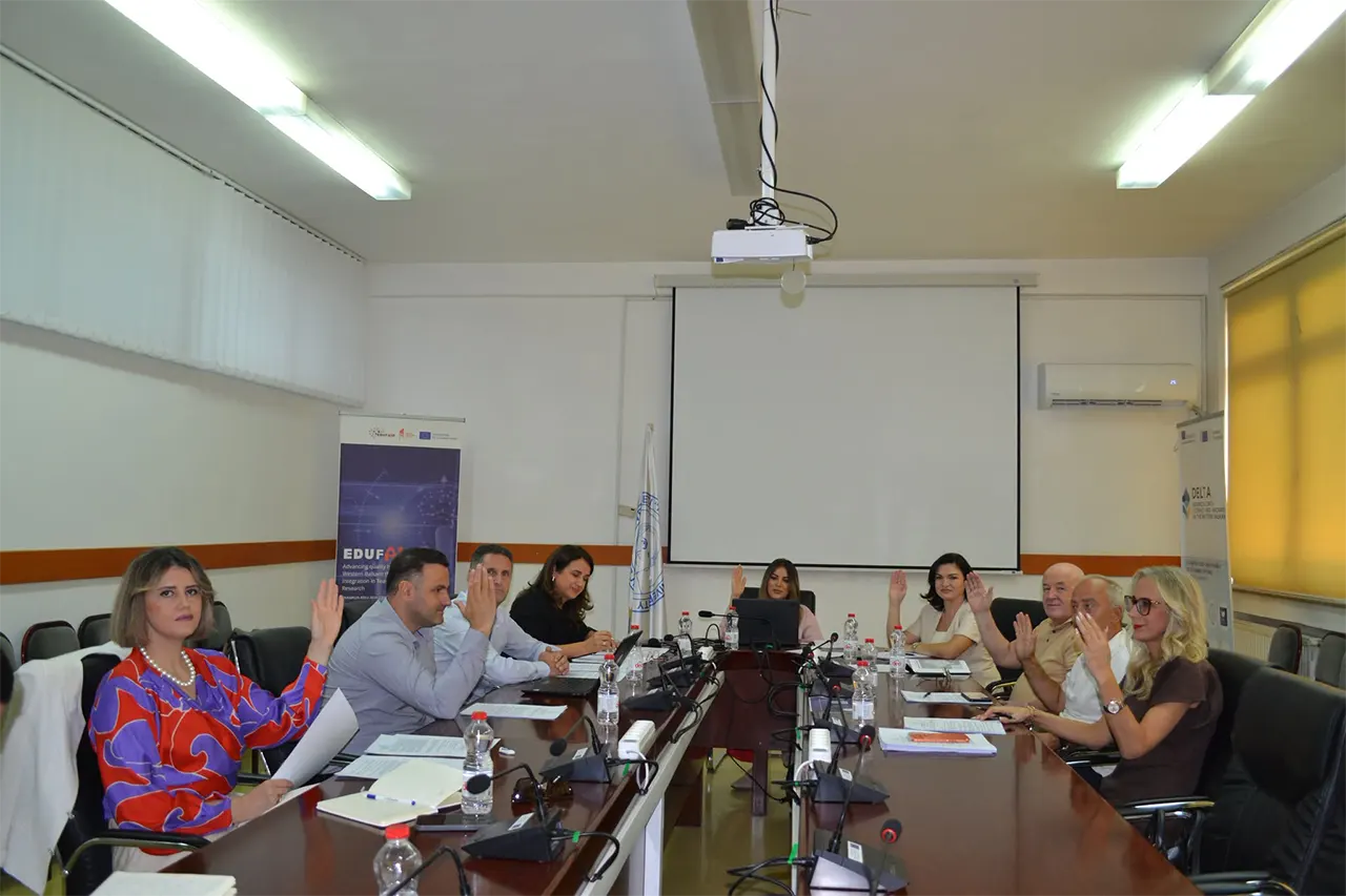 Konstituohet Këshilli Drejtues i UKZ-së dhe zgjidhet u.d. Prorektori për Buxhet, Financa dhe Infrastrukturë