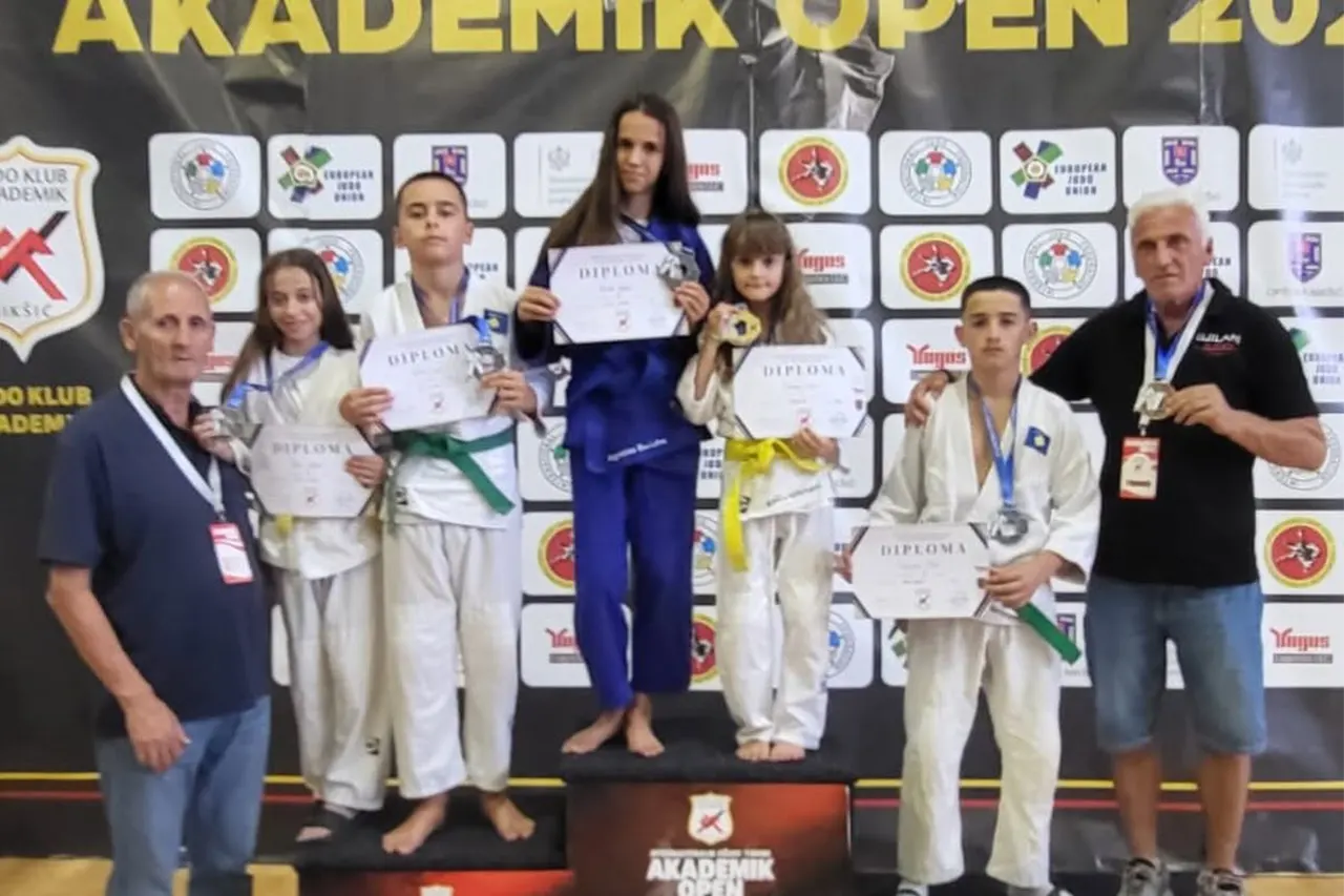 Klubi i Xhudos Gjilani me pesë medalje në Turneu Ndërkombëtar “Akademik Open 2026”