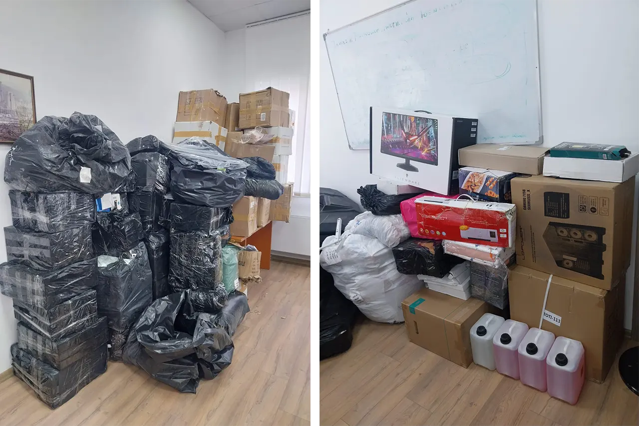 Policia e Kosovës parandalon një rast të kontrabandimit me mallra