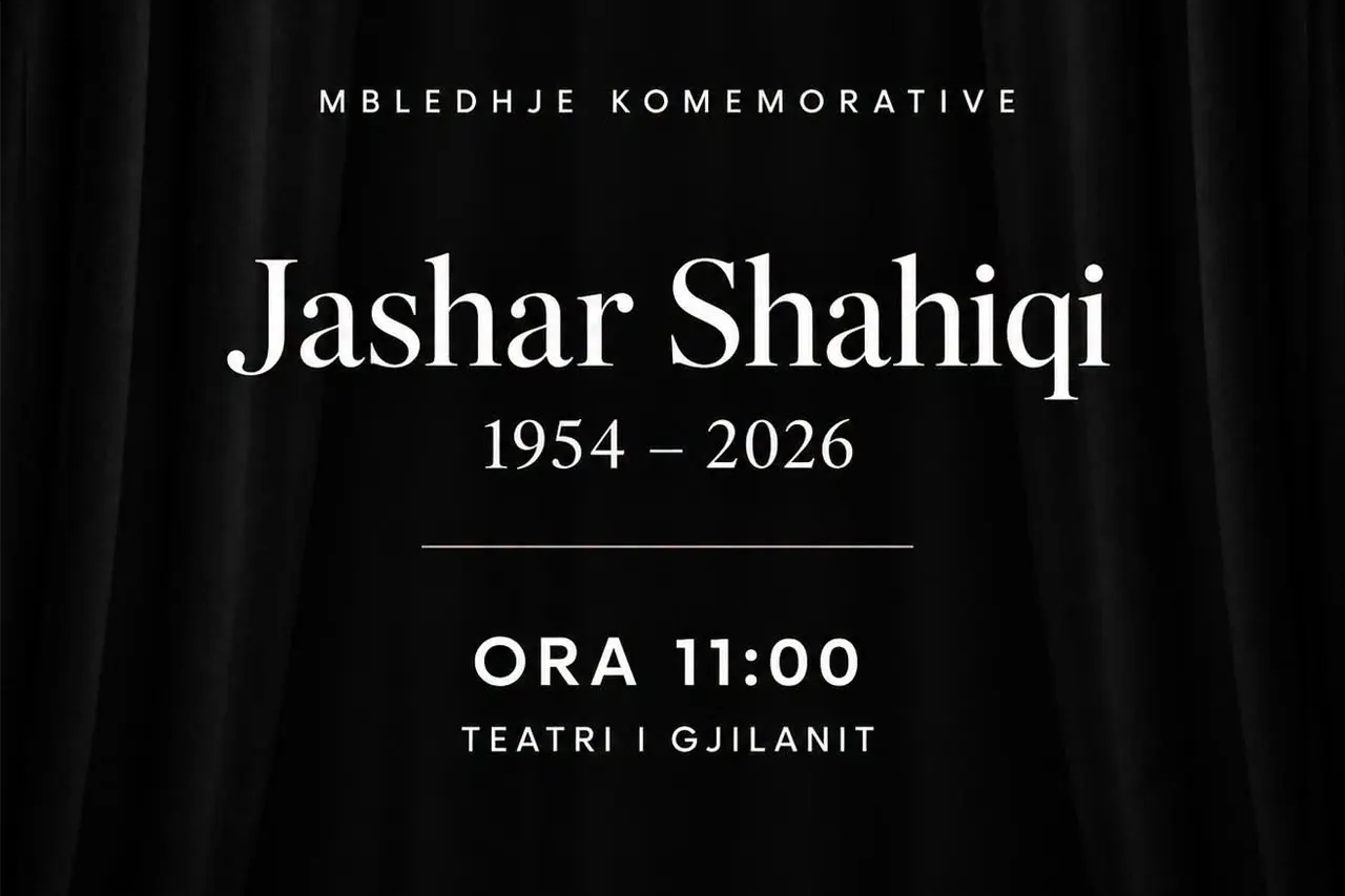Të dielën mbahet mbledhja komemorative në nderim të jetës dhe veprës së aktorit Jashar Shahiqi