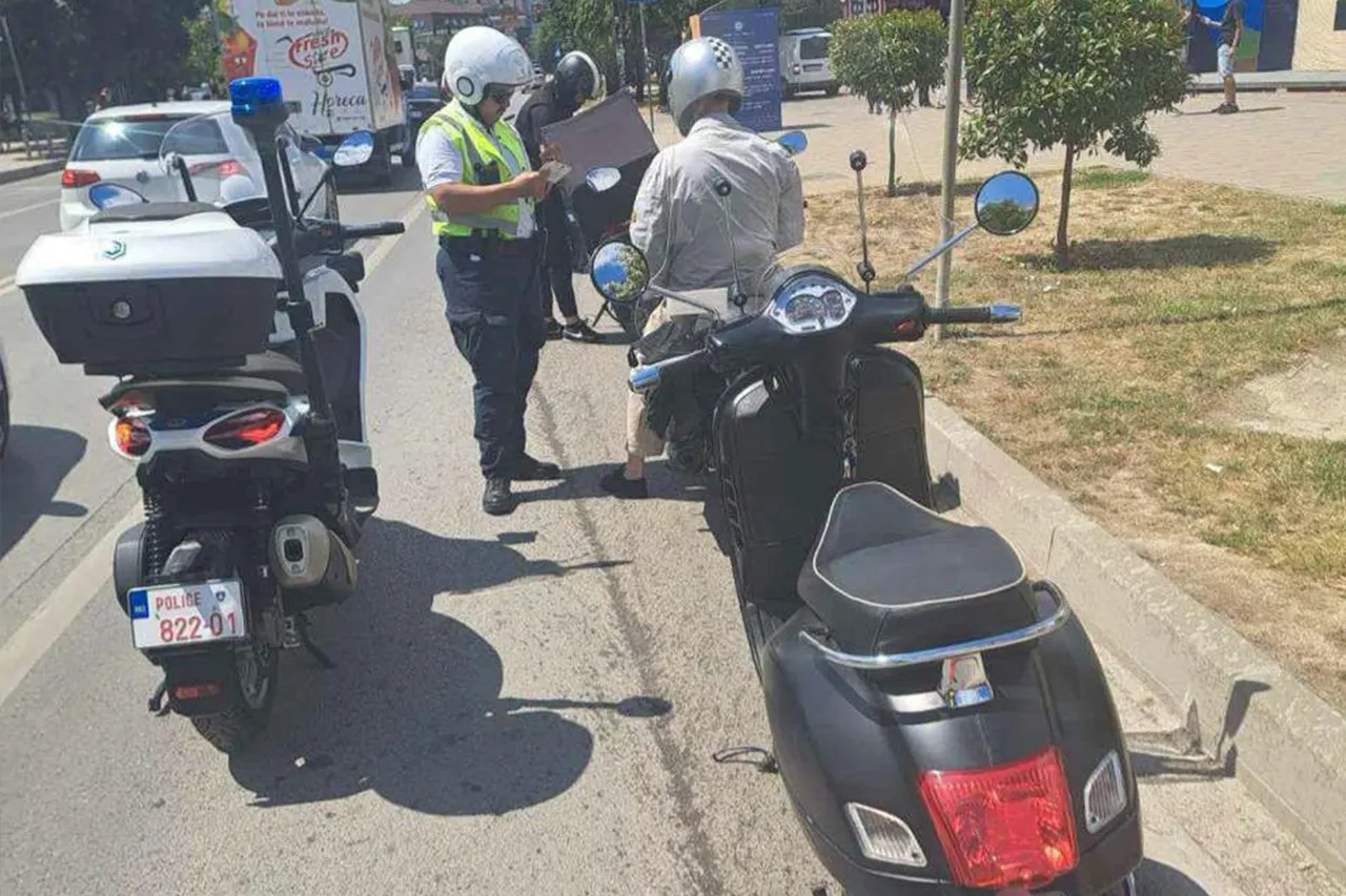 Në kryeqytet: Policia evidenton 284 shkelje dhe konfiskon 49 mjete me dy rrota