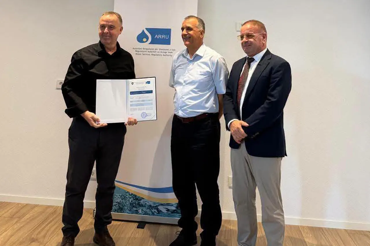 KRU “Hidromorava” SH.A – Gjilan rinovon licencën e shërbimit për gjithë zonën e shërbimit