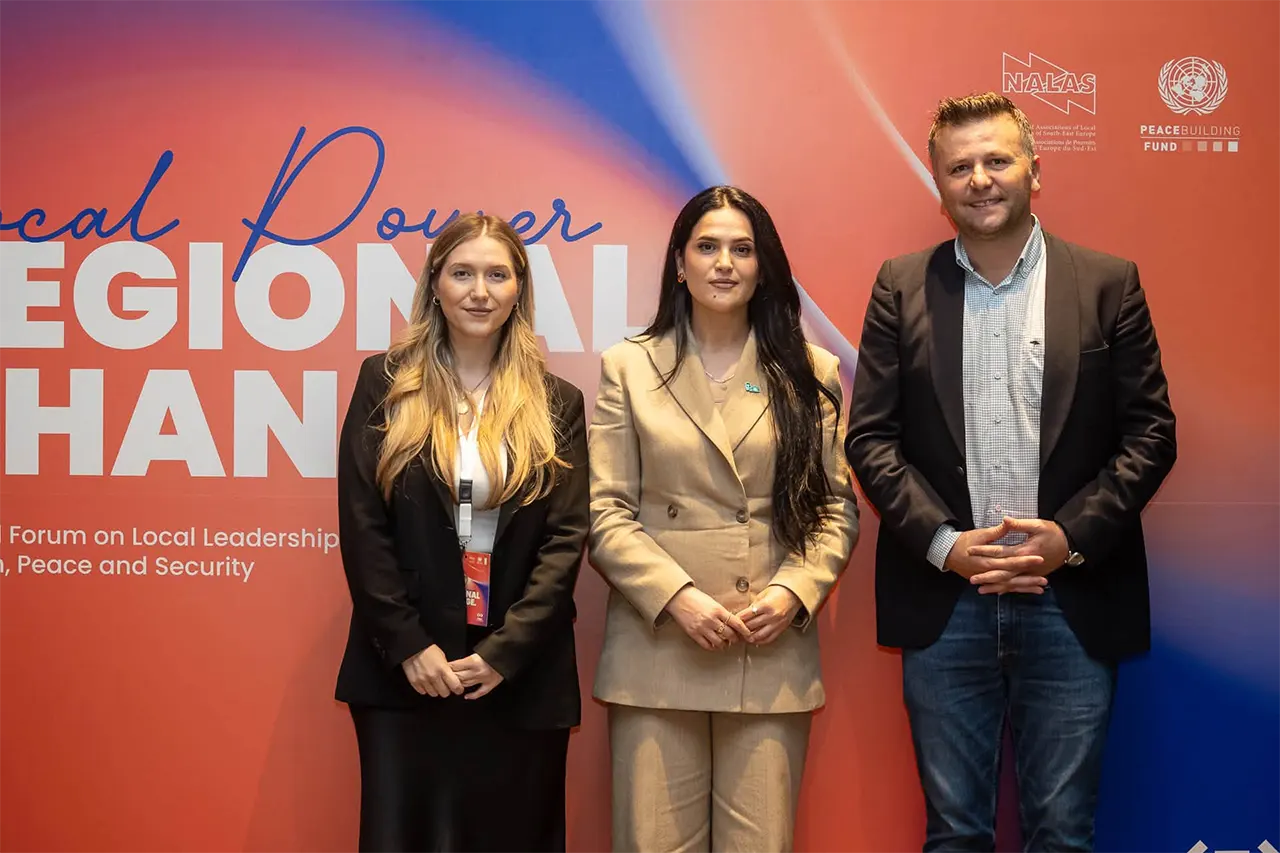 Nënkryetarja Bajralija në Forumin Rajonal të Kryetarëve të Komunave për Rininë, Paqen dhe Sigurinë në Shkup