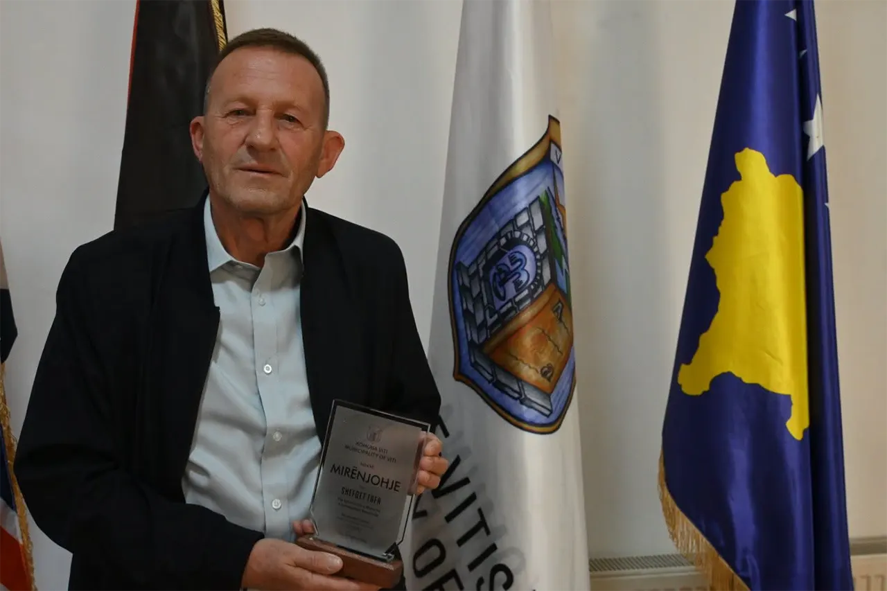 Shefqet Tafa pensionohet pas më shumë se 30 vitesh kontribut në institucionet komunale të Vitisë