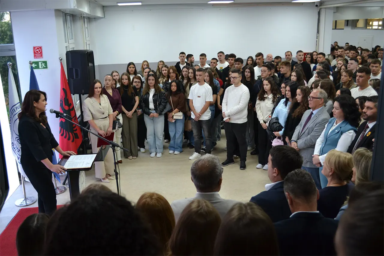 Universiteti Publik “Kadri Zeka” mirëpriti studentët në fillimin e Vitit të Ri Akademik 2026/2027